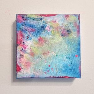 Sweet, mini oceanic landscape painting